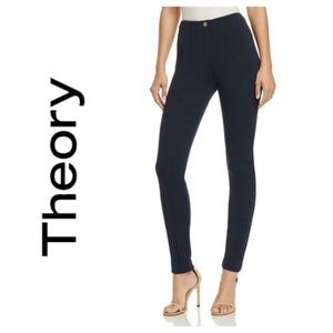 Theory Womens Clean Cigarette Casual Trouser Pants